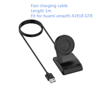 1m USB Charging Cable Cradle Dock Charger for HUAMI AMAZFIT A1918 Smart Watch　Ladegeräte Pengisi ulang chargeur