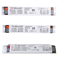 Y1UU Universal High Ballast Factor Ballast 2x18/30/58W Wide T8 Instant Electronic Fluorescent Lamp Ballast