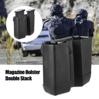 PPT Double Stack Magazine Pouch Case Universal Pistol Mag Box for Glock 17 19,Colt 1911,Beretta m92 m9 ,Sig P226,HK USP