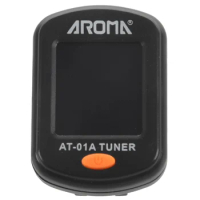 At-01A Guitar Tuner Rotatable Clip-On Tuner Lcd Display For Chromatic Acoustic Guitar Bass Ukulele
