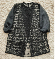 Zize Outer Tunik Brukat Sapto Full Payet Outer Kondangan Outer Wisuda Brukat Etnik Organza Tunik Bru