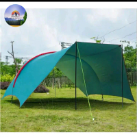 flysheet 5x5 mtr waterproof isi paket hanya flysheet.