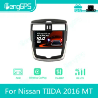 For Nissan TIIDA 2016 MT Android Car Radio Stereo Multimedia Player 2 Din Autoradio GPS Navigation P