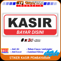 Stiker new kasir pembayaran sticker uang toko kantor pembeli pesanan