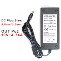 AC DC 19V Power Adapter Supply 4.74A Laptop Notebook 19V Power Adapter 19V 4.74A Charger For Asus K53B K53BY K53E K53F Laptop