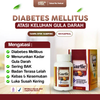 Black Garlic Kapsul Untuk Diabetes Mellitus, Penurun Kadar Gula Darah Tinggi, Atasi Gejala Sering Bu