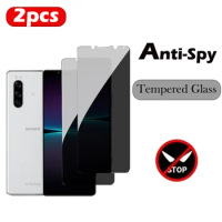 Privacy Protection Glass For Sony Xperia 10 V IV III II 1 V IV III II Anti Spy Screen Protector For Xperia 5 V IV III II Glass