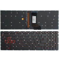 New RU Russian laptop keyboard for Acer Nitro 5 AN515-41 AN515-42 AN515-51 AN515-51-705 AN515-52 AN515-53 AN515-53-52FA backlit