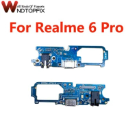 For Realme 6 Pro USB Port Charger Dock Plug Connector Flex Cable For Oppo Realme 6 Pro Charging Port Board Replacement Parts