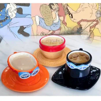 Anime One Piece Cosplay Mug Water Cup Creative Three Brothers Hat