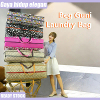Beg Guni Besar Berzip Tebal Laundry Bag Waterproof Large Storage Beg Balik Kampung Murah Travel Bag