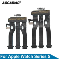 Aocarmo For Apple Watch Series 5 40mm Series5 44mm LCD Display Screen Flex Cable Replacement Parts