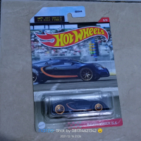 Hotwheels Bugatti Veyron New 2021 hitam rare Japan card