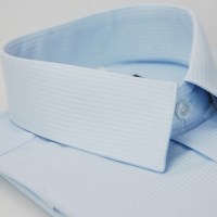 【金安德森】藍色吸排窄版長袖襯衫