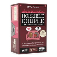 Horrible Couple Extra Horrible Edition Board Game