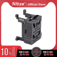 Nitze E2-FS-SV4 Z Cam V Mount Adapter with SSD Holder for Z Cam E2/ E2-M4 S6 F6 F8 (Short Bracket)