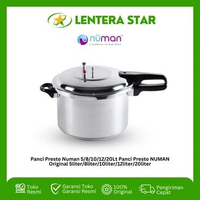 Panci Presto Numan 5/8/10/12/20Lt Panci Presto NUMAN Original 5liter/8liter/10liter/12liter/20liter