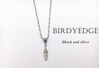 【Birdy Edge】經典 羽毛 品牌設計 項鍊 男 鋼鈦項鍊 不退色  藤原浩 手工項鍊