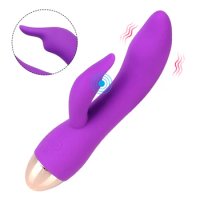 20cm Big Rabbit Vibrators for Women Vagina Clitoris Stimulator Anal Plug Nipple Clamps Dildos Female Masturbator Sex Toys Adults