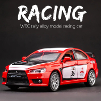 1:32 Mitsubishis Lancer Evolution X10รถ Diecast โลหะของเล่นยานพาหนะรถจำลองคอลเลกชันเด็กของขวัญ