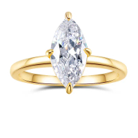 Nhẫn Moissanite, Bạc Sterling 925, Cài Đặt Bốn Chấu, Cắt Marquise 2CT, Có Thể Tùy Chỉnh, Khắc, E111