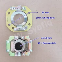 platina dinamo penggerak 1 phase taiwan tipe platina luar sepasang 16mm 4P
