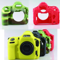 DSLR Camera Video Lens Bag Soft Silicone Rubber Camera Protective Body Cover Case Skin For Nikon D850