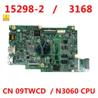 for dell inspiron 3168 laptop motherboard 09TWCD 15298-2 with n3060 cpu 100% well working Used