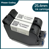 Phezer 25.4mm 1309S printer ink Original multiple colour A Level 1/3/5Pcs Quick Dry High Adhesion Handheld Online Inkjet Printer