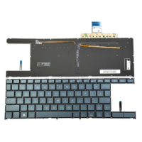 New For Asus ZenBook Duo UX481 UX481FA UX481FL Series Laptop Keyboard US Backlit Without Frame