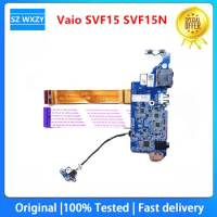 For Sony Vaio SVF15 SVF15N Series USB SD Card Audio LAN Power Button Board With Cable DA0FI3TB8F0 DA0FI3TB8E0 DAFI3P118B0