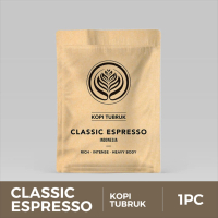 Classic Espresso Kopi Tubruk - Kopi Tubruk Arabika Sachet | Coffeenatics