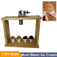 Italian Gelato Ice Cream Noodle Making Machine Ice Cream Spaghetti Machine Matcha Mont Ice Cream Maker