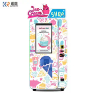 Haloo 24-Hour Self-service Ice Cream Vending Machine Frozen Food Vending Machine Smoothie Machine Manufacturer