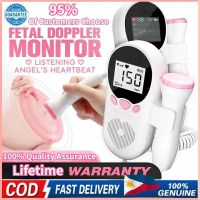3.0MHz Ultrasound Doppler Fetal Portable Baby Monitor Pregnancy Women Heart Rate Monitor No Radiatio