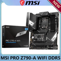 MSI PRO Z790-A WIFI DDR5 INTEL Z790 LGA 1700 ATX Computer Hardware &amp; Software PC Gaming Motherboard