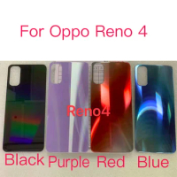 10pcs New For Oppo Reno 4 Reno 2 Z Realme X2 Back Battery Cover Housing Rear Back Cover Housing Case Repair Parts