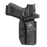 Glock 19 Holster IWB Kydex Holster Fit: Glock 19 19X 25 44 45 (Gen 1 2 3 4 5) &amp; Glock 23 32 (Gen 3 4) Pistol Fit Red Dot Sights