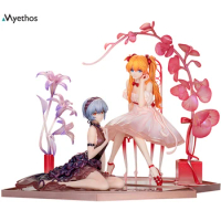 Original Myethos Shin Seiki Evangelion Ayanami Rei Soryu Asuka Langrey Whisper of Flower Ver. Anime Figure Collection Model Toys