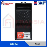 Nippon Paint Baki Cat 4 inch Roll Tray Paint Hitam