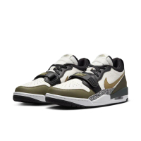 【NIKE 耐吉】休閒鞋 男鞋 運動鞋 氣墊 AJ AIR JORDAN LEGACY 312 LOW 白黑綠 CD7069-120
