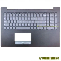 YUEBEISHENG New For Lenovo IdeaPad 330C-15 330C-15IKB US keyboard Palmrest upper cover No Touchpad