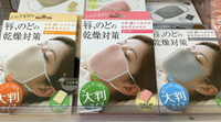 日本 晚安面膜保濕口罩 防止喉嚨乾燥 100%純蠶絲｜小鶴日貨