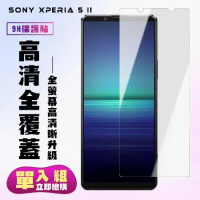 SONY Xperia 5 II 鋼化膜非滿版透明高清手機保護膜