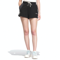 Adidas LT Short W 女款 黑色 抽繩 棉質 彈性 舒適 柔軟 運動 休閒 短褲 IU4843