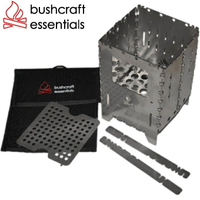 Bushcraft essentials 不鏽鋼口袋柴爐XL套裝+袋 Bushbox XL Combination 德國製 BCE-024