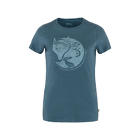 ├登山樂┤瑞典 Fjallraven Arctic Fox 有機棉T恤 女 # FR89849-534 靛藍