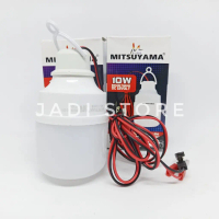 Lampu Aki 10w Lampu Aki 10 watt Lampu LED 12 Volt DC 10 Watt Lampu LED Colok Aki Lampu Aki Mitsuyama