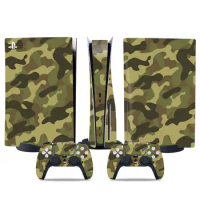 Camoufl design for PS5 disk Skin Sticker Decal Cover for PS5 disk vinyl skins for PS5 disk Skin Sticker with 2 controllers skins