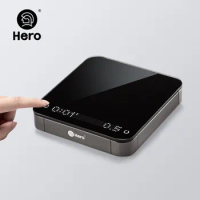 Hero High Precision 0.1g LED Smart Kitchen Scale Coffee Electronic Scales Pour Coffee Electronic Drip Coffees Scale